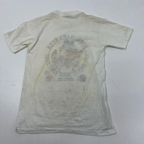 Vintage 1986 Iowa Hawkeyes 72nd Rose Bowl T-Shirt NCAA Football Single Stitch