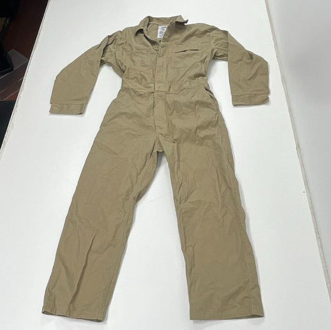 Ironwear 6500FR-K Men's Flame Resistant Coveralls Jumpsuit Khaki Sz LG 46