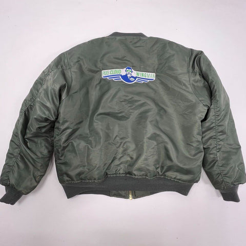 Rothco MA-1 Flight Jacket Pax8 Cloud Wingman Bomber Reversible Green Sz 2XL