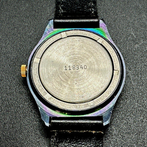 Vintage Soviet Vostok Ofitserskie Officers Mechanical Watch Winds Works