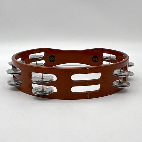 Meinl 10" Double Row Wood Headless Tambourine Autographed Rock On '13