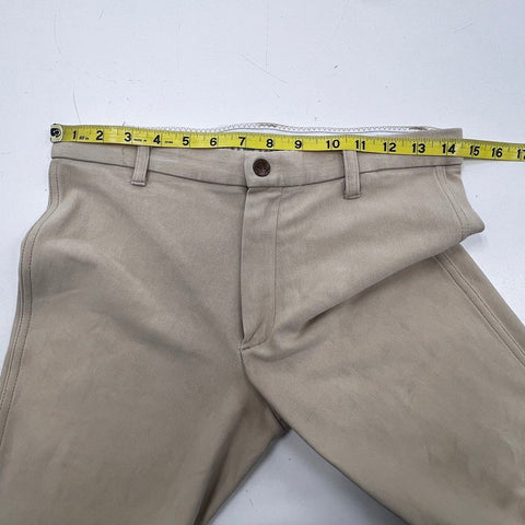 Devon Aire Women's Beige Horse Riding Jodhpurs Breeches Knee Patch Sz M