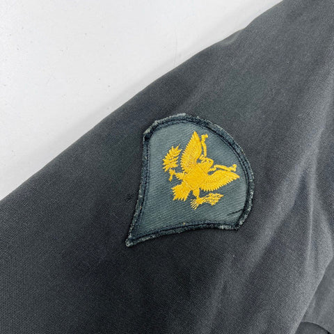 Vintage U.S. Army Service Uniform Jacket 7th Infantry Division Patches Sz 37L