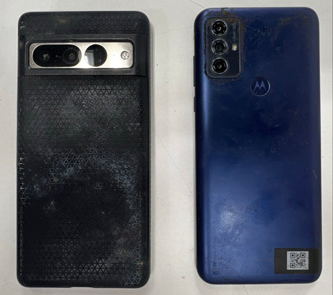 Smartphone Lot 12 Pieces Samsung LG Motorola Pixel BLU For Parts Only As-Is