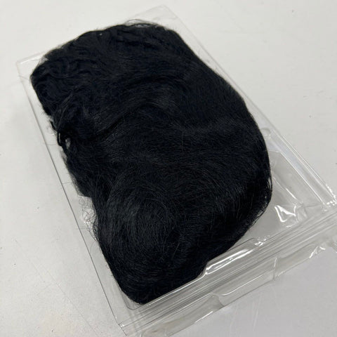 Totally Ghoul Black Wavy Wig CUT SHORT Bob Style Costume Halloween One Size