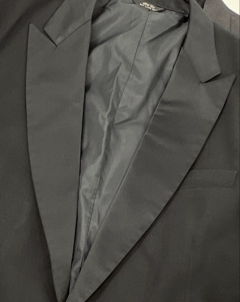 Vintage Men's Suit Jacket Lot After Six Tuxedo Hart Schaffner & Marx Gray Black