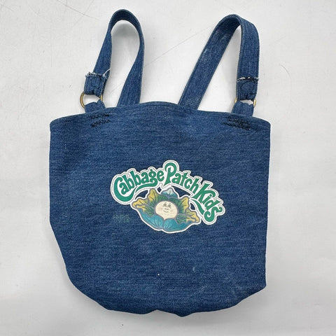 Vintage Cabbage Patch Kids Doll Coleco 1982 Xavier Roberts Blue Suit Carrier
