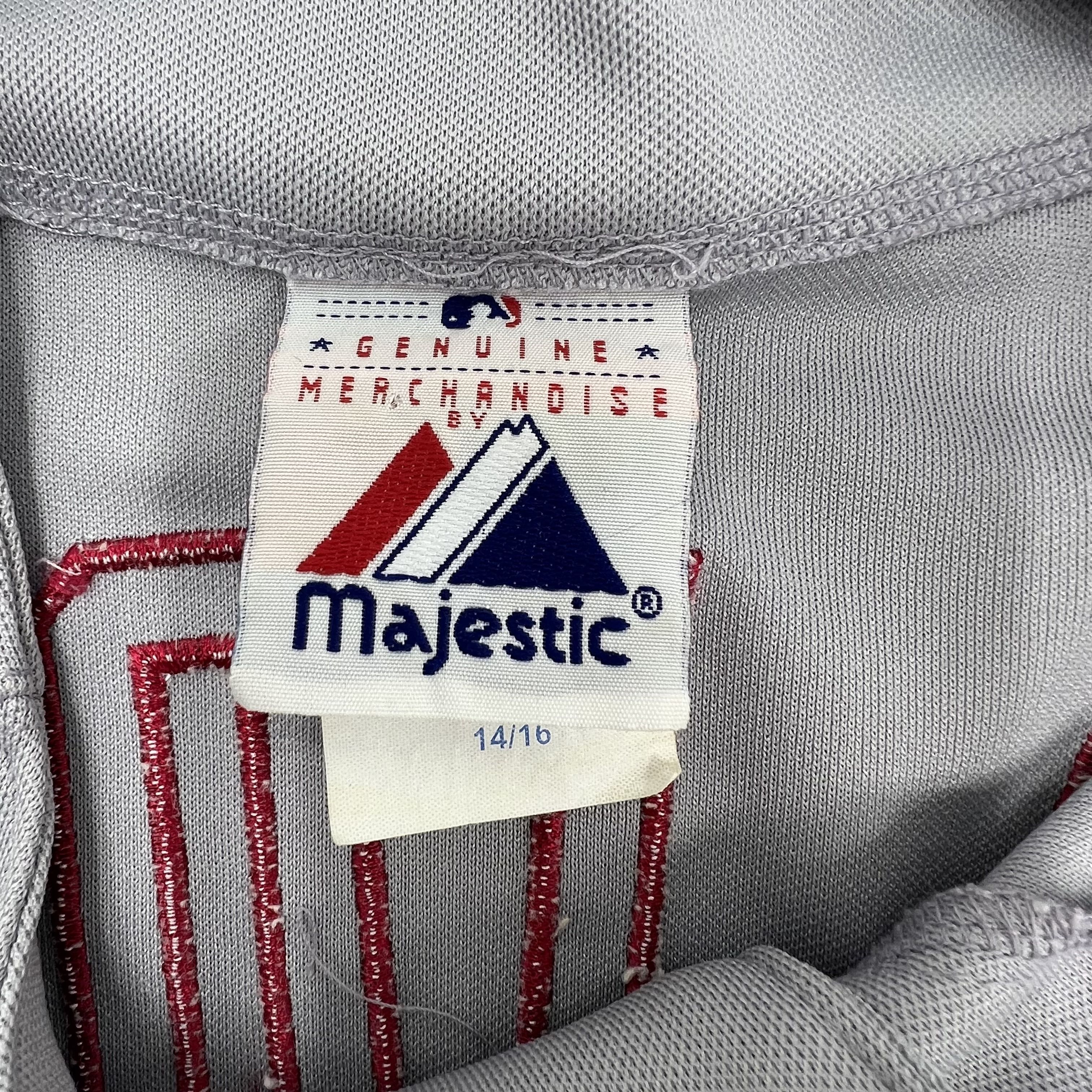 Cardinals Pujols #5 Genuine Merchandise Majestic Jersey Gray Size 14/16