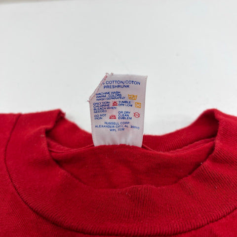Vintage 1994 Nebraska National Champions Single Stitch Jerzees T-Shirt Sz M