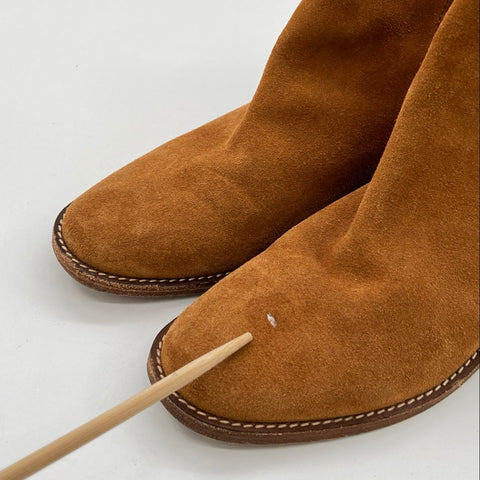 See by Chloe Tan Suede Ring Tassel Ankle Boots Size 36