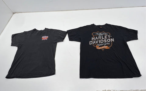 Vintage 90s 00s Harley-Davidson T-Shirt Lot 4 Pcs Sturgis Las Vegas Sz M