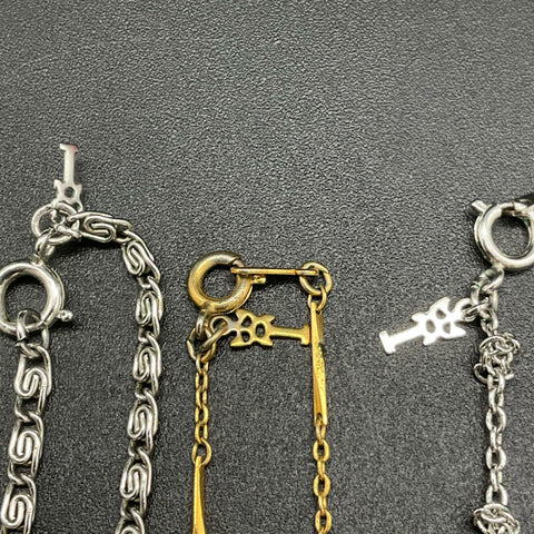 Vintage Crown Trifari Costume Jewelry Lot Necklaces Clip-On Earrings Brooch 10pc