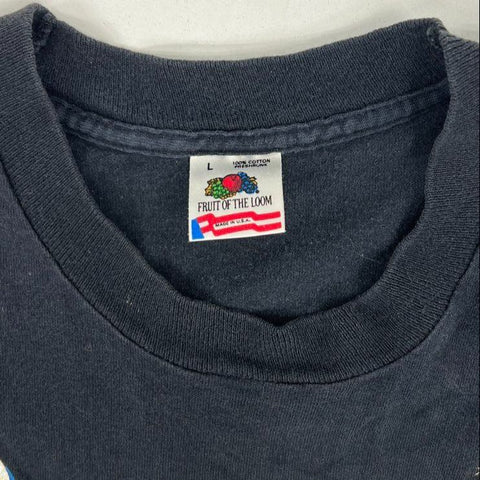 Vintage 1990 Harley-Davidson Eagle Freedom T-Shirt Single Stitch USA Sz L