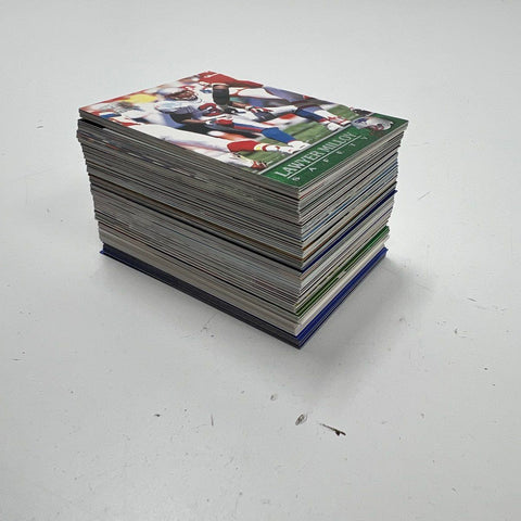 Large Bulk NFL Football Card Lot 150+ Cards 90s-2000s Topps Fleer Upper Deck