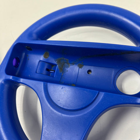 Official Nintendo Wii Wheel Lot of 7 Attachments Mario Kart Nerf Black Blue
