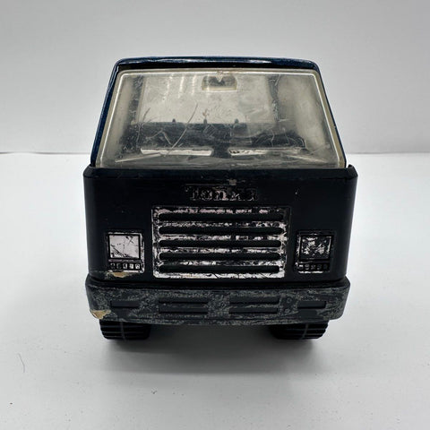 Vintage Tonka Car Carrier Truck Otto's Transport with Trailer and 2 Ramps