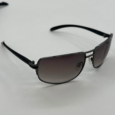 Fila Sport Sunglasses Black Gray Gradient Wrap F3019 with Bolle Case & Cloth