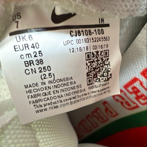 Nike Classic Cortez Stranger Things Hawkins High School Sneakers Size 7