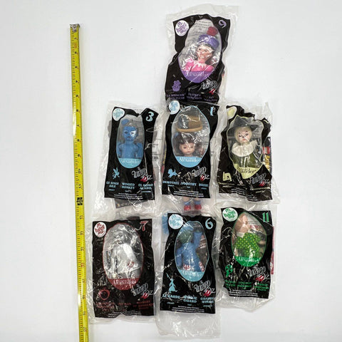 Madame Alexander McDonalds Wizard of Oz Doll Lot 7 Sealed 2008 Happy Meal