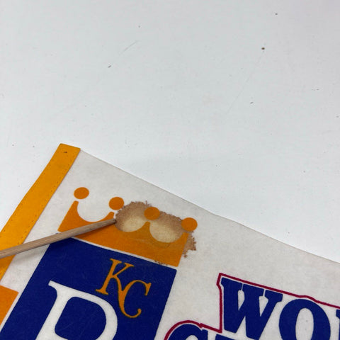 Kansas City Royals MLB Pennant Lot 1985 World Champions 2014 World Series 2