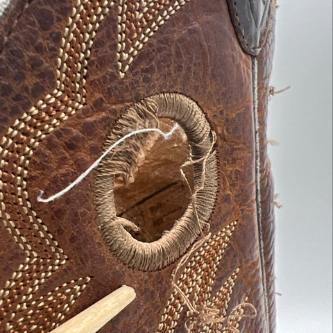 Ariat 34824 Distressed Brown Leather Western Cowboy Boots Men's Size 11 D
