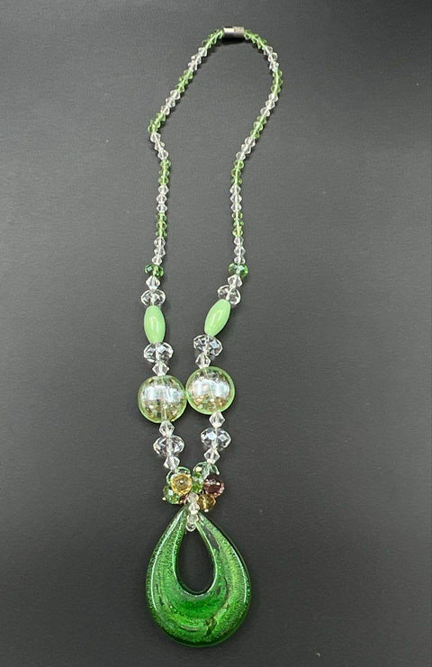Fashion Costume Jewelry Lot of 7 Necklaces Boho Beaded Bib Multi-Strand Pendant