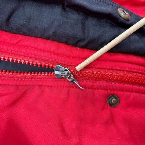 Vintage 90s Apex One Nebraska Huskers Quilted Lined Puffer Jacket NCAA Sz S