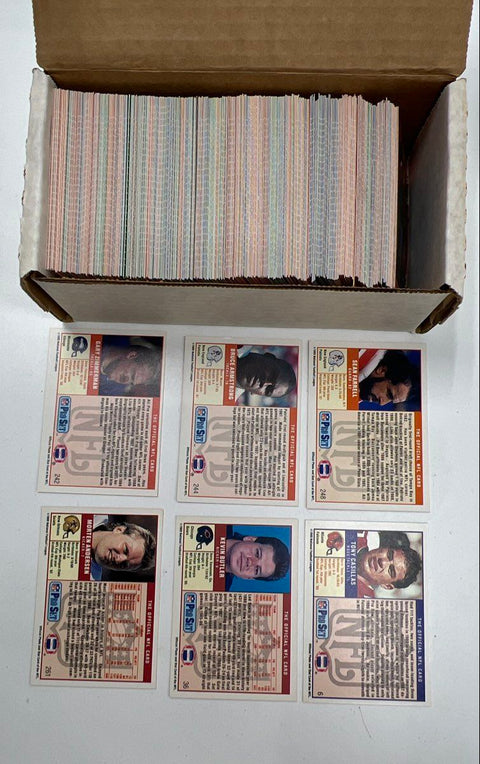 Sports Card Lot 1980s-90s Baseball Football Donruss Fleer Pro Set ~1500 Cards