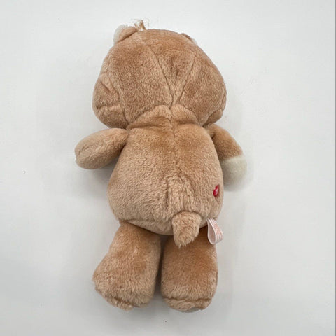 Care Bears Tenderheart Bear Plush Stuffed Animal 12 Inch Vintage Heart Button