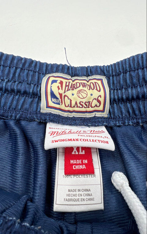 Mitchell & Ness Men's Houston Rockets Swingman Pinstripe Basketball Shorts XL