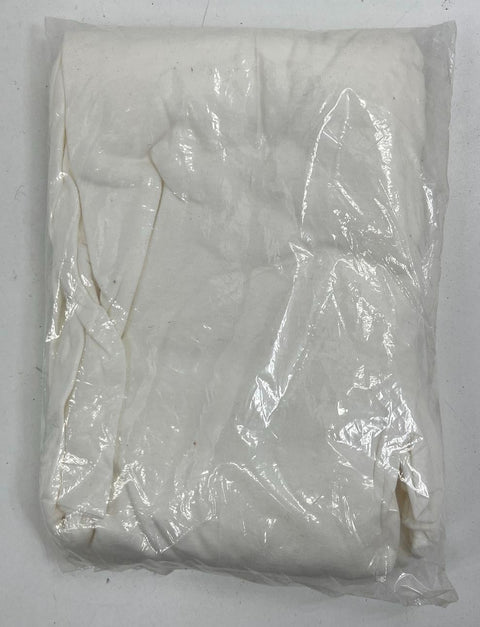 Vintage 80s US Military White Cotton Knit Undershirts 2 Pack NOS Men's XL