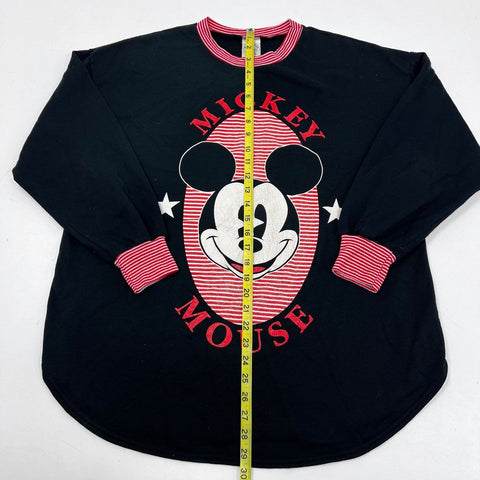 Vintage 90s Mickey & Co Disney Mickey Mouse Long Sleeve Graphic Shirt Sz XL