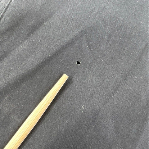 Rochester Big & Tall Men's Black Lined Trench Coat Overcoat Size 2XB