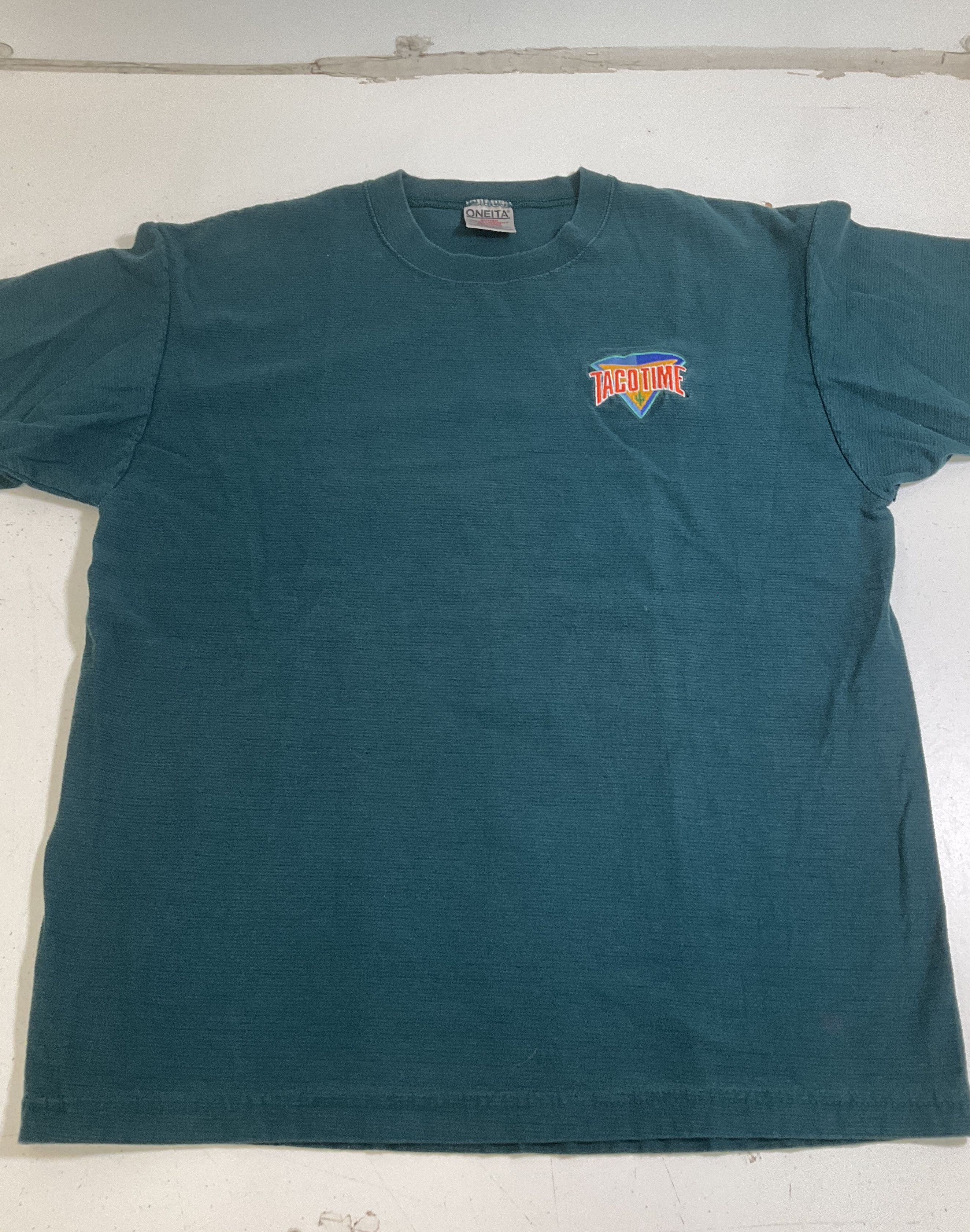 Vintage T-Shirt Lot of 3 80s 90s Taco Time Fresno Estes Park USA Made Sz L XL