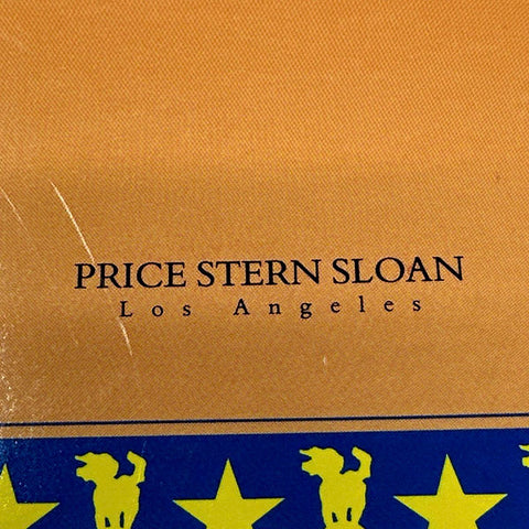 Price Stern Sloan Glow In The Dark Clown Masks Book Vintage Punch Out 4 Masks