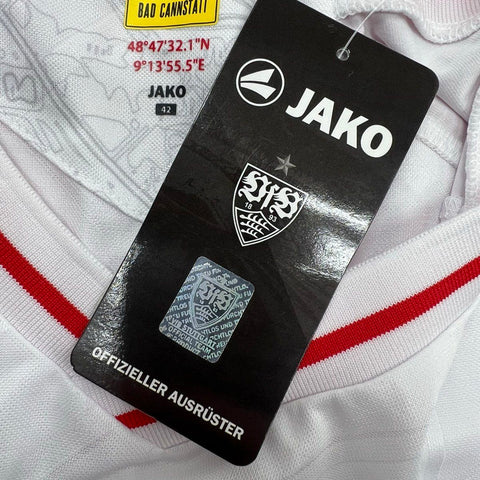 Jako Women's White VFB Stuttgart 20/21 Home Bundesliga Soccer Jersey 42 NWT