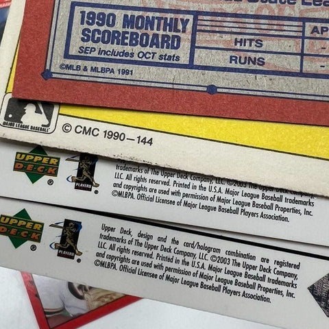 Baseball Card Lot 150+ Topps Upper Deck Donruss 1990s-2000s MLB Era Mix