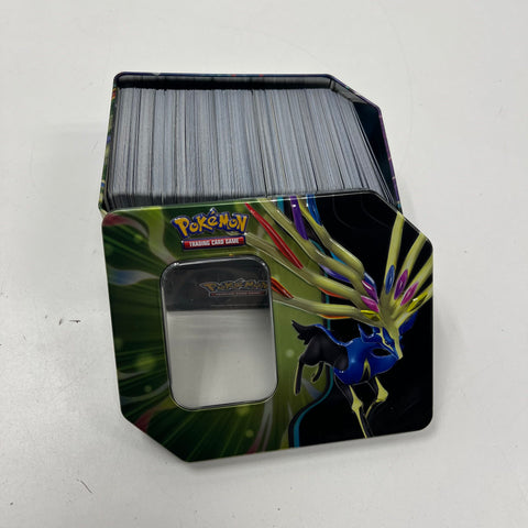 Pokemon Card Bulk Lot w/ Holos Rares Modern TCG in Xerneas & Yveltal EX Tin