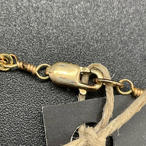 Cimber by Kelly Cimber 14/20 Gold Filled Love Necklace Satellite Chain NWT