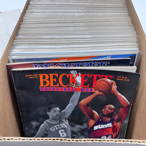 Basketball Magazine Lot Beckett Sports Illustrated Michael Jordan Vintage 90s