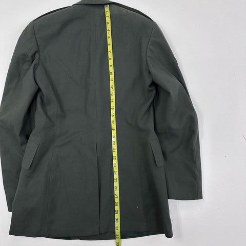 Vintage US Army Dress Jacket SHAEF Patch Technician Rank Uniform Sz 36 Long