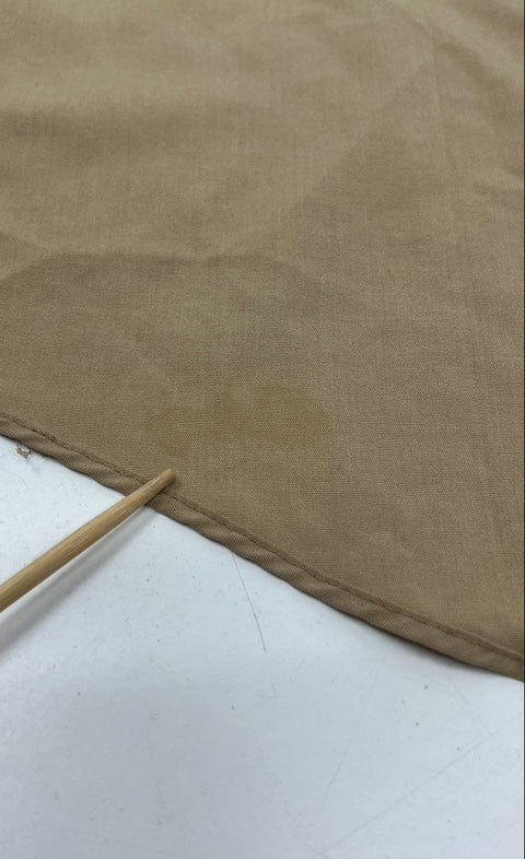 Vintage 70s Military Khaki Short Sleeve Single Stitch Utility Shirt Sz S