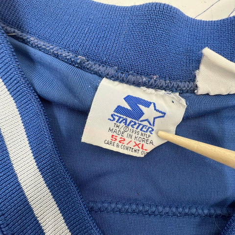 Vintage 90s Starter Dallas Cowboys Emmitt Smith NFL Football Jersey Sz XL