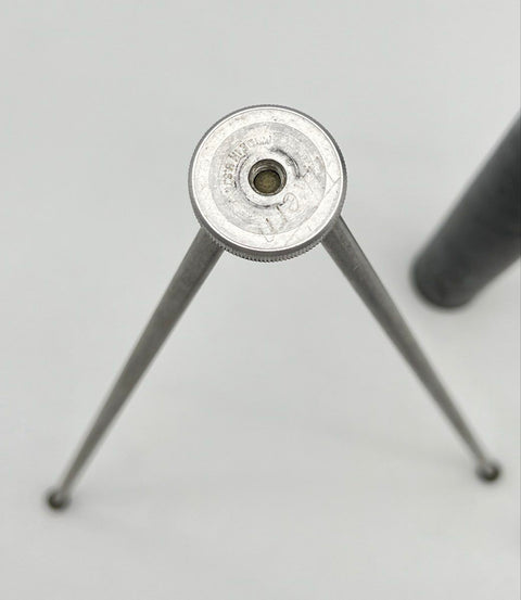 Vintage Sunset & Da-Lite Mid-Century Tabletop Camera Tripod Lot 2 W/Cases