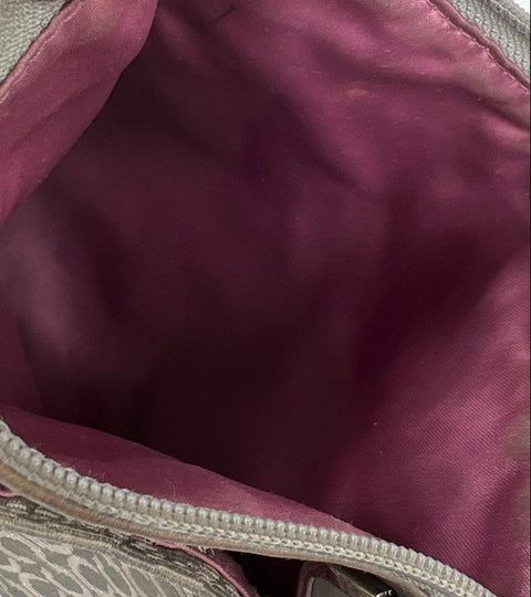 Coach Signature C & Optic C Canvas Crossbody Bag Purse Lot of 2