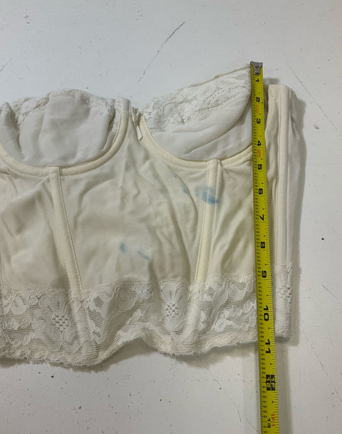 Vintage Women's Black Beige White 3 Strapless Bras 34B & 36B Bali Warners