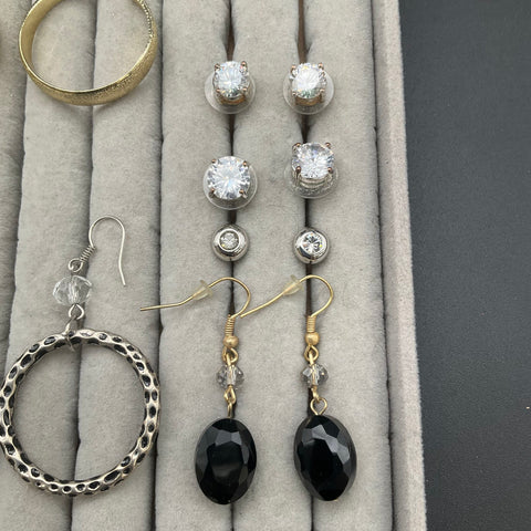 Kate Spade Sofia Vergara Lovisa Earrings Jewelry Lot 9 Pairs Hoops Studs Drops