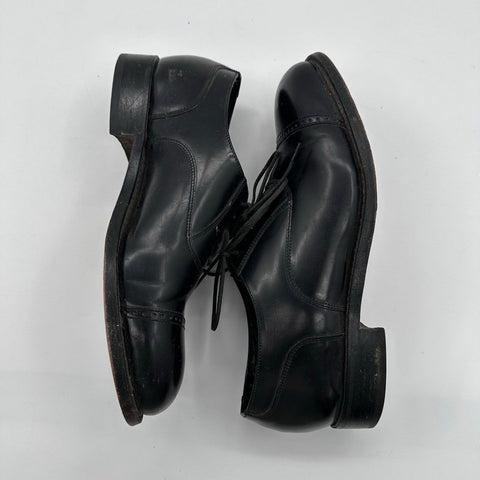 Florsheim Black Leather Cap Toe Oxford Dress Shoes Men's Size 9