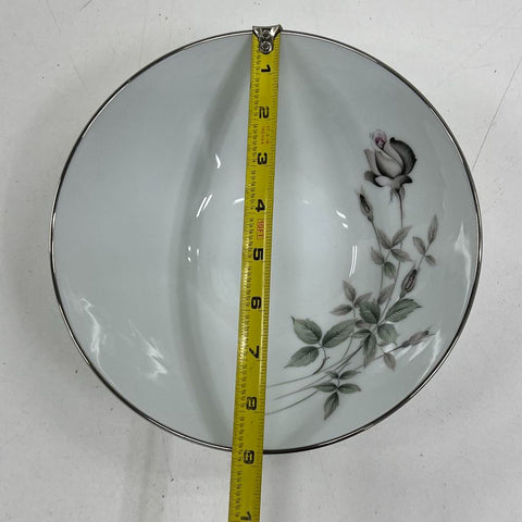Noritake Janette 5604 4pc Serving Set Platters Bowl Gravy Boat Vintage