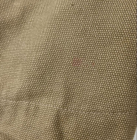 Madison Creek Outfitters Men's Tan Canvas Barn Coat Leather Collar Jacket Size M